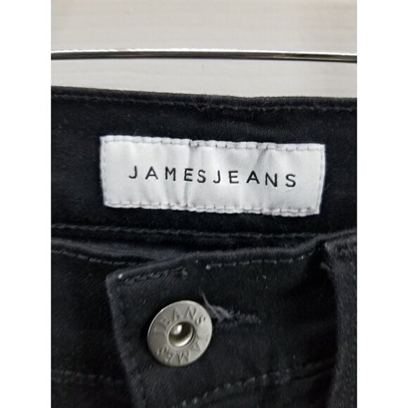 James Jeans Black Dee Dee Thigh High Boot Jeans Size 24 - Picture 4 of 9